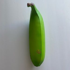 Huge rare green banana